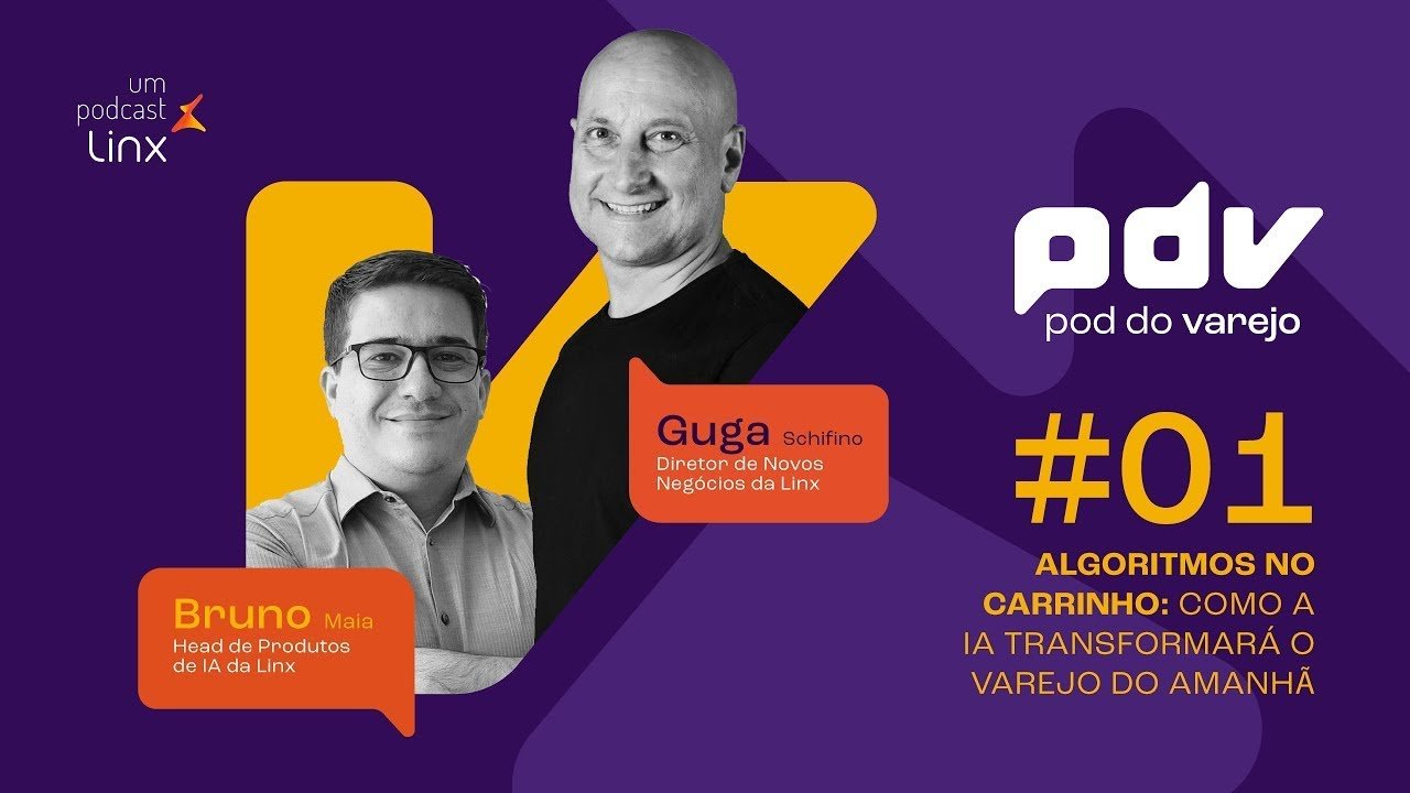 Algoritmos no Carrinho — podcast com Bruno Maia